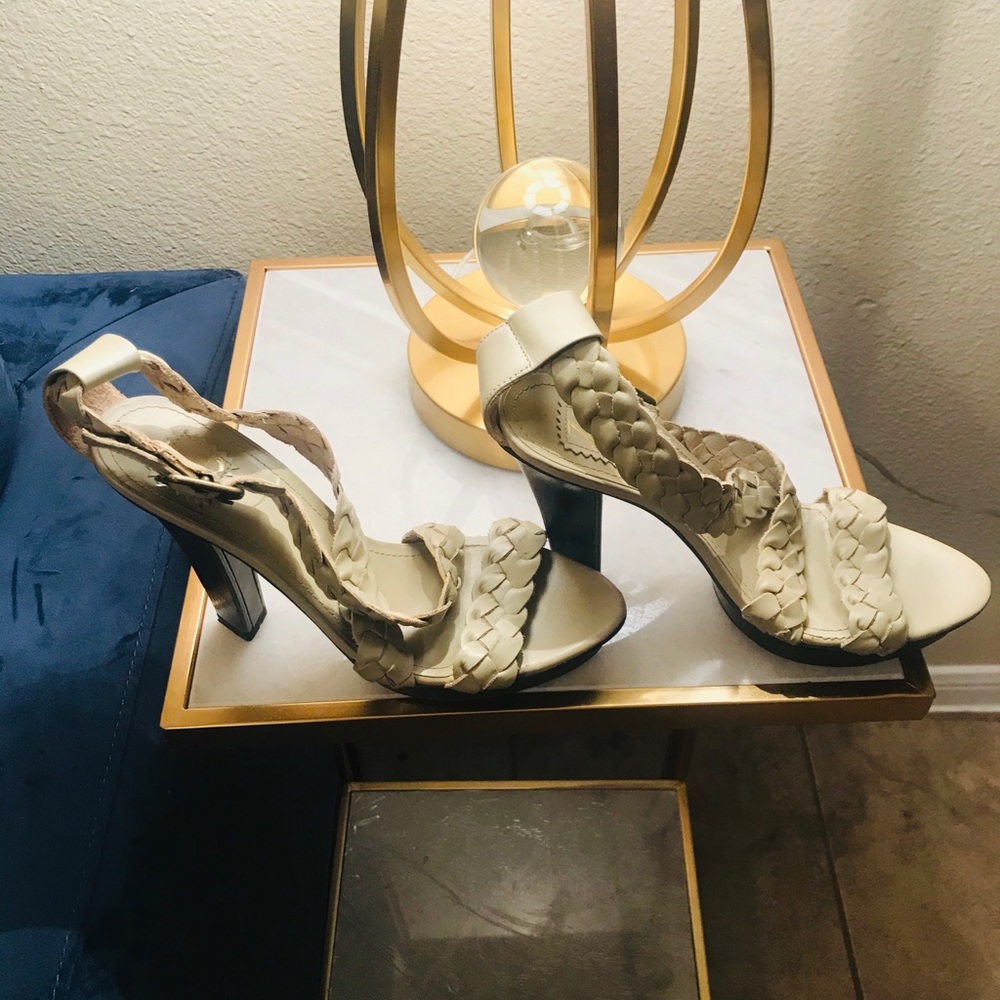 Zara Cream Heels